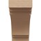 Ekena Millwork 8"W x 16"D x 16"H Classic Pescadero Rough Cedar Woodgrain TimberThane Corbel, Primed Tan CORUR08X16X16PECRCPR - alternate 6